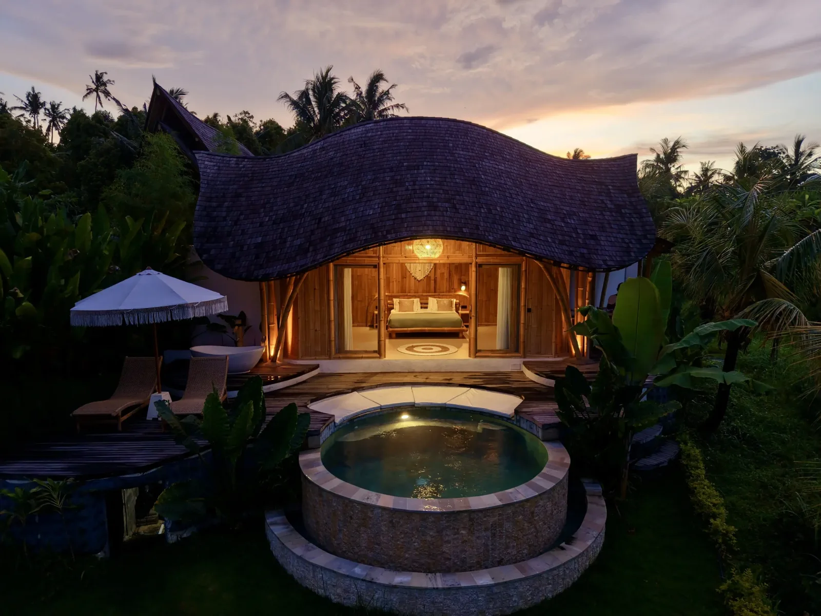 Alam Villa — living spaces